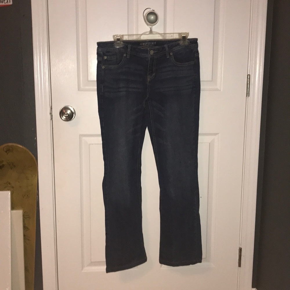 Dark Wash Curvy Boot Jeans